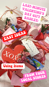 Last-Minute Valentine's Day Gift Basket Curated from Your Local Stores