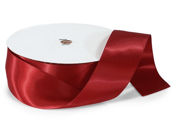 Deep Red Satin Ribbon Option - Create your Own Wedding Welcome Gift