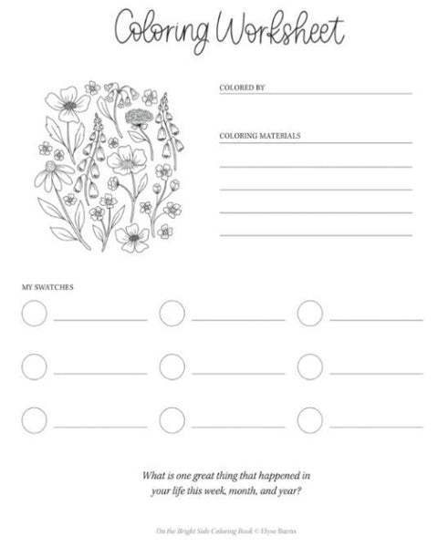 Floral Patterns Coloring Book