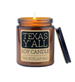 Texas Y'All - Soy Candle 9oz - Create Your Own Wedding Welcome Gift