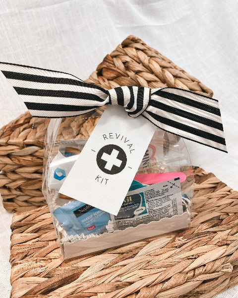 Celebration Recovery Kit in Decorative Box w/Ribbon & Tag