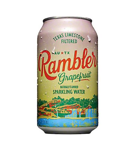 Rambler Texas Grapefruit Sparkling Water - Create Your Own Wedding Welcome Gift