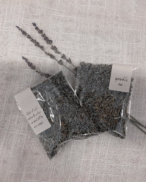Lavender Flower Confetti Favor Sachets